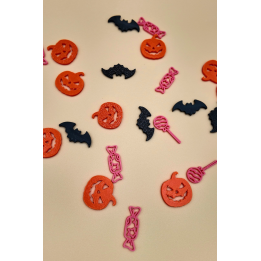 Halloween Streudeko - Bunter Konfetti Mix