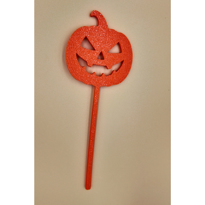 Halloween Kürbis-Stecker - 2er Set Groß