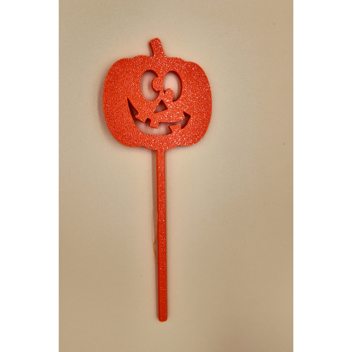Halloween Kürbis-Stecker - 2er Set Groß