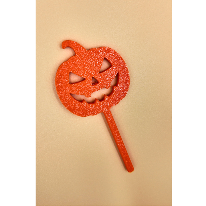 Halloween Kürbis-Stecker - 2er Set Klein