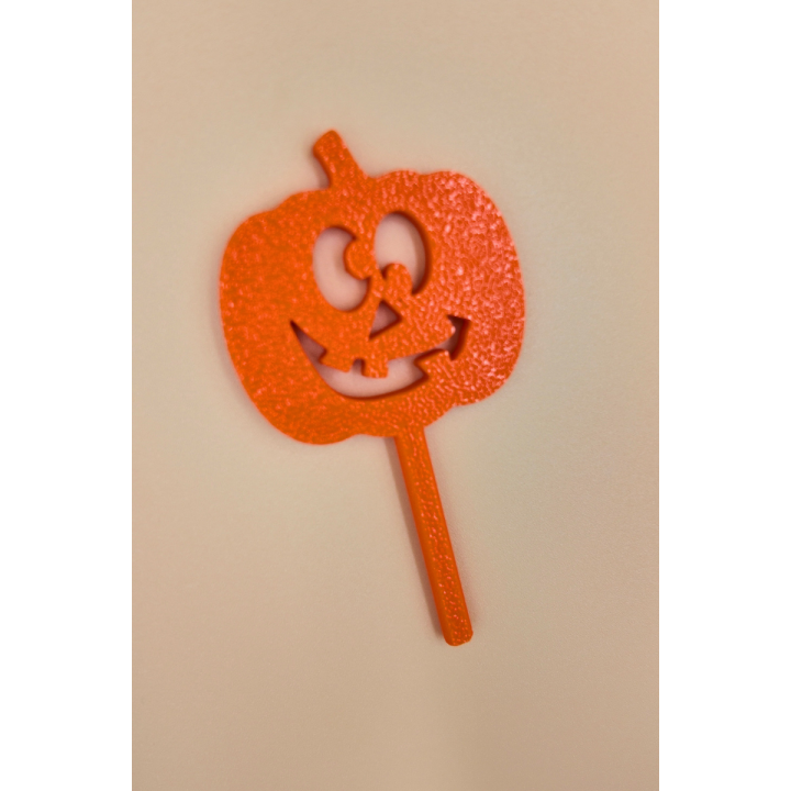 Halloween Kürbis-Stecker - 2er Set Klein