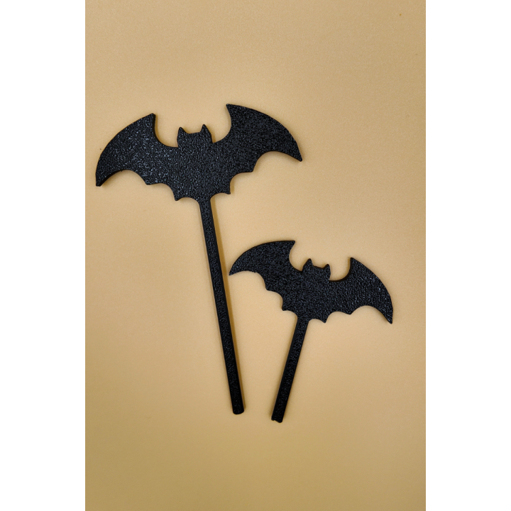 Halloween Fledermaus-Stecker - 2er Set