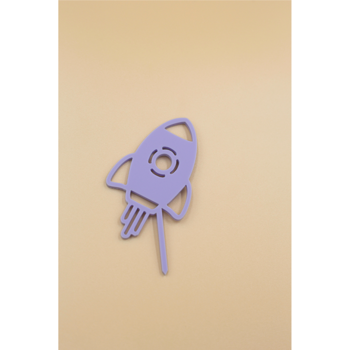 Stecker Weltraum aus Acryl - EINZELN - Motiv wählbar
