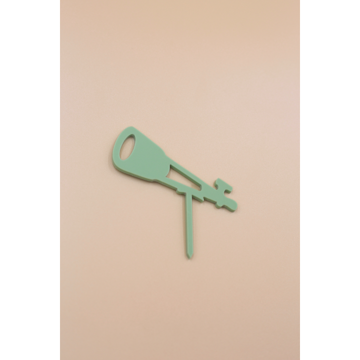 Stecker Weltraum aus Acryl - EINZELN - Motiv wählbar