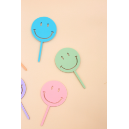 Steckerset "Smiley" aus Acryl - 5 teilig